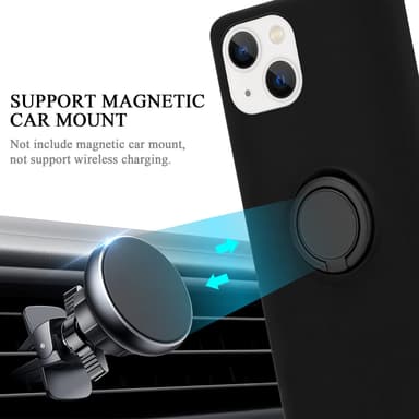 Skal iPhone 14 Fodral Case (Svart)