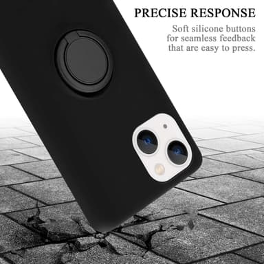 Skal iPhone 14 Fodral Case (Svart)
