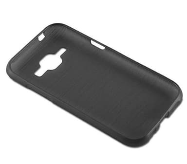 Samsung Galaxy J1 2015 Skal Fodral Case (Svart)