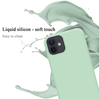 iPhone 12 MINI Skal Fodral Case (Grön)
