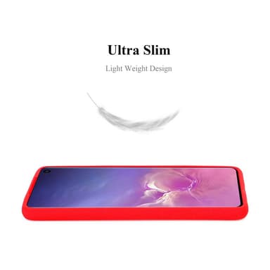 Skal Samsung Galaxy S10 4G Fodral Case (Röd)
