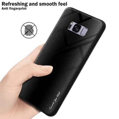 Samsung Galaxy S8 PLUS Skal Fodral Case (Svart)