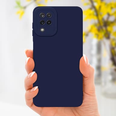 Samsung Galaxy A12 / M12 Skal Fodral Case (Blå)