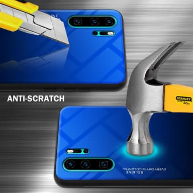 Huawei P30 PRO Skal Fodral Case (Svart)