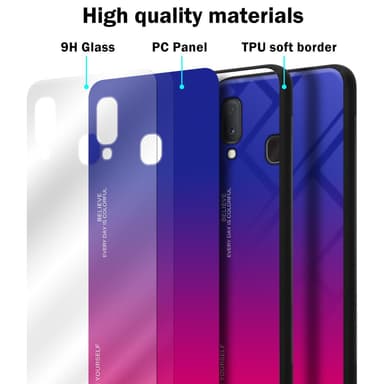 Samsung Galaxy A10e / A20e Skal Fodral Case (Svart)