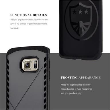 Samsung Galaxy S6 EDGE Skal Fodral Case (Grå)