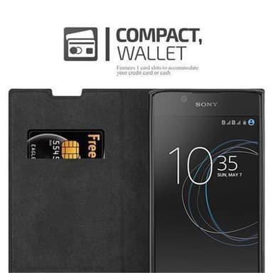 Sony Xperia L1 Skal Fodral Case (Brun)