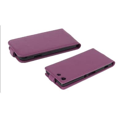 Sony Xperia M5 Flipfodral Skal (Lila)