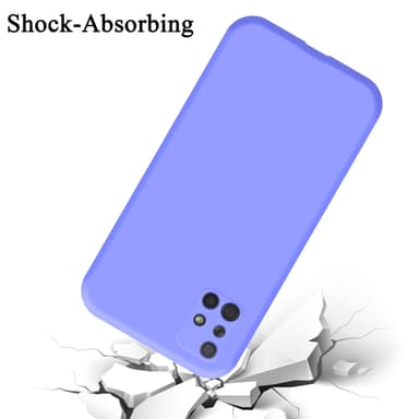 Samsung Galaxy A71 4G Skal Fodral Case (Lila)