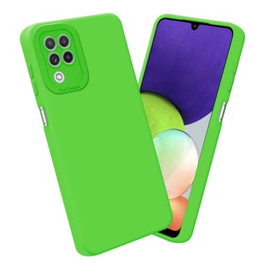 Samsung Galaxy A22 4G Skal Fodral Case (Grön)