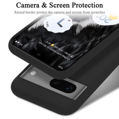 Google PIXEL 7 Skal Fodral Case (Svart)