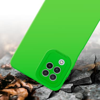 Samsung Galaxy A22 4G Skal Fodral Case (Grön)