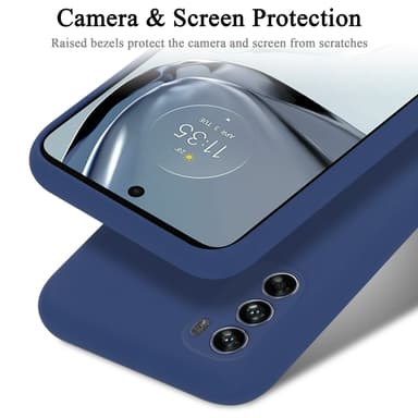 Motorola MOTO G62 5G Skal Fodral Case (Blå)