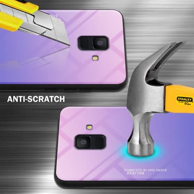 Samsung Galaxy A6 2018 Skal Fodral Case (Svart)