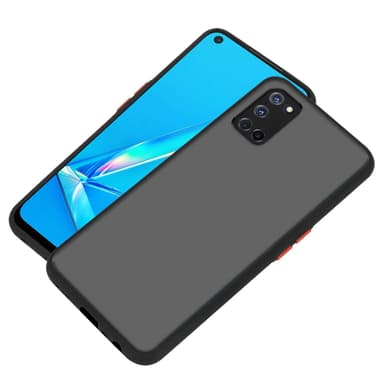 Oppo A92 Skal Fodral Case (Svart)