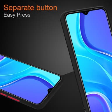 Xiaomi RedMi 9 Skal Fodral Case (Transparent)