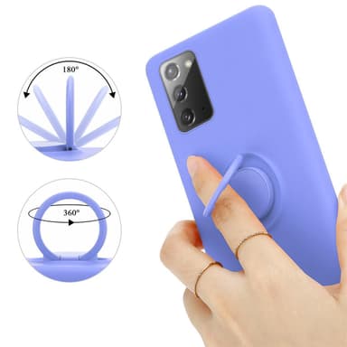 Skal Samsung Galaxy NOTE 20 Fodral Case (Lila)