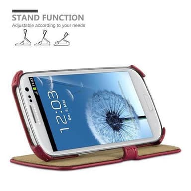 Skal Samsung Galaxy S3 / S3 NEO Plånboksfodral (Röd)