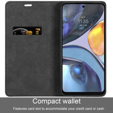 Motorola MOTO G22 Skal Fodral Case (Svart)