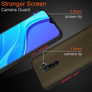 Xiaomi RedMi 9 Skal Fodral Case (Transparent)