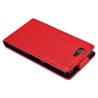 Sony Xperia Z3 COMPACT Flipfodral Skal (Röd)