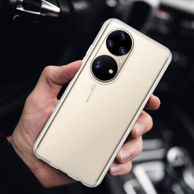 Huawei P50 PRO Skal Fodral Case (Transparent)