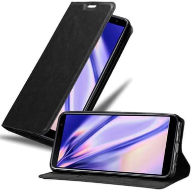 Samsung Galaxy J6 PLUS Skal Fodral Case (Svart)