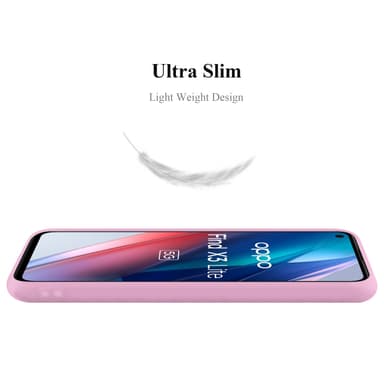 Skal Oppo FIND X3 LITE Fodral Case (Rosa)