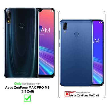 Asus ZenFone MAX PRO M2 (6.3 tum) Skyddsglas Skyddsfilm