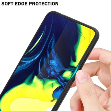 Samsung Galaxy A80 / A90 4G Skal Fodral Case (Svart)