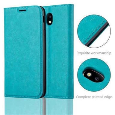 Samsung Galaxy J7 2017 Skal Fodral Case (Turkos)