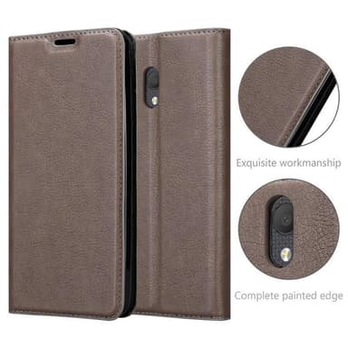 Alcatel 1C 2019 Skal Fodral Case (Brun)