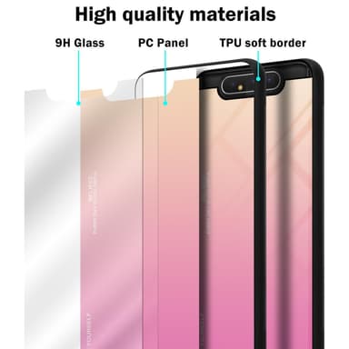 Samsung Galaxy A80 / A90 4G Skal Fodral Case (Svart)