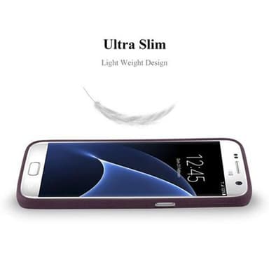 Skal Samsung Galaxy S7 Fodral Case (Lila)