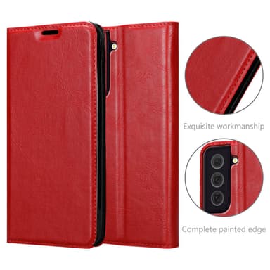 Samsung Galaxy S22 PLUS Skal Fodral Case (Röd)