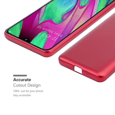 Skal Samsung Galaxy A40 Fodral Case (Röd)