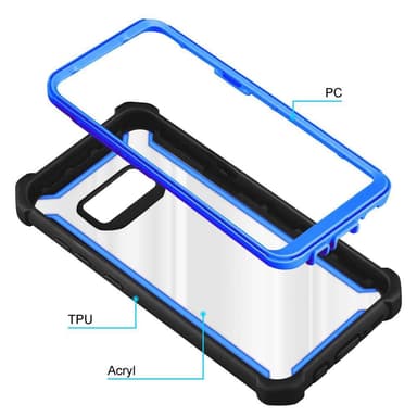 Samsung Galaxy S8 Skal Fodral Case (Svart)