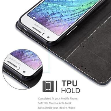 Samsung Galaxy J1 2015 Skal Fodral Case (Blå)