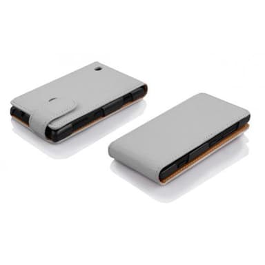 Huawei ASCEND G700 Flipfodral Skal (Vit)