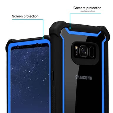 Samsung Galaxy S8 Skal Fodral Case (Svart)