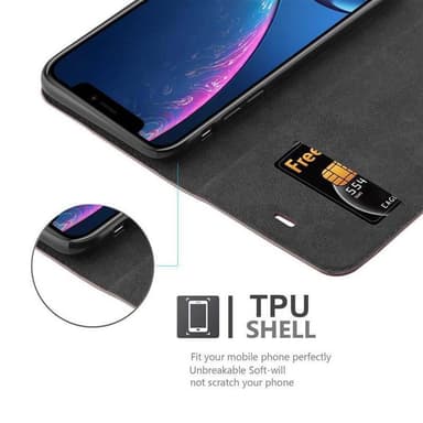 iPhone XR Skal Fodral Case (Brun)