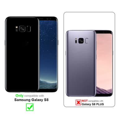 Samsung Galaxy S8 Skal Fodral Case (Svart)