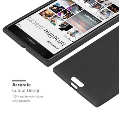 Skal Nokia Lumia 1520 Fodral Case (Svart)