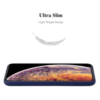 Skal iPhone XS MAX Fodral Case (Blå)