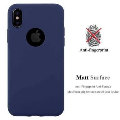 Skal iPhone XS MAX Fodral Case (Blå)