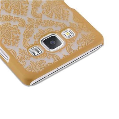 Samsung Galaxy A5 2015 Skal Fodral Case (Guld)