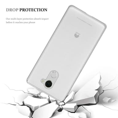 Huawei Enjoy 7 PLUS Skal Fodral Case (Transparent)