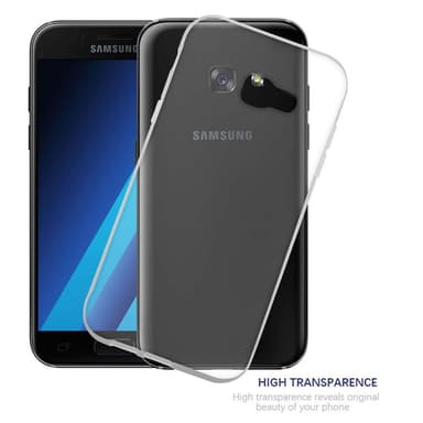 Samsung Galaxy A7 2017 Skal Fodral Case (Transparent)