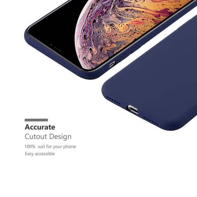 Skal iPhone XS MAX Fodral Case (Blå)