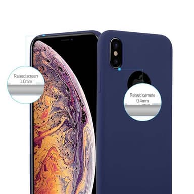 Skal iPhone XS MAX Fodral Case (Blå)